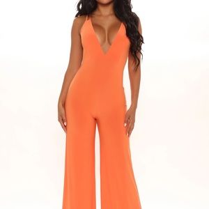 Gia backless jumpsuit